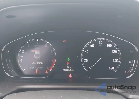 2019 Honda Accord Sport 2.0T z USA, uszkodzony, nr VIN 1HGCV2F33KA009821